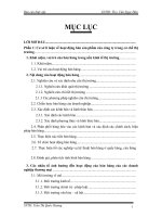 báo cáo thực tập: Phân tích thực trạng tình hình bán sản phẩm xăng dầu ở công ty Sông Thu