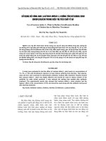 Báo cáo nông nghiệp: 