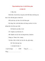 Giáo án Công Nghệ lớp 8: Thực hành đọc bản vẽ chi tiết đơn giản có hình cắt ppsx