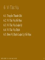 BÀI GIẢNG KIẾN TRÚC MÁY TÍNH_PHẦN 5 pptx