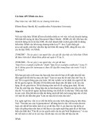 Các hàm API XPath của Java Thực hiện truy vấn XML từ các chương trình Java ppt