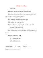 Giáo án Công Nghệ lớp 8: Mối ghép tháo được docx