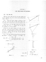 Bài tập hình học họa hình - Phần 1 Các thí dụ và đề bài tập - Chương 4 potx