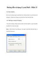Hướng dẫn sử dụng Crystal Ball – Phần 15 potx