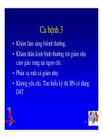 Bài giảng điều trị HIV : Các biểu hiện bệnh lý thần kinh ở người nhiễm HIV part 6 ppt