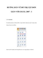 HƯỚNG DẪN VẼ ĐỒ THỊ CỘT ĐƠN GIẢN VỚI EXCEL 2007 - 1 docx