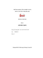 Thực hành mỡ bôi trơn