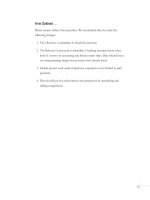 Insider GuideKiller Investment Banking Resumes 2nd phần 8 docx