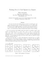 Báo cáo toán học: 