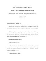 MỘT VÀI BIỆN PHÁP CỦA HIỆU TRƯỞNG TRONG CÔNG TÁC PHỤ ĐẠO – BỒI DƯỠNG potx