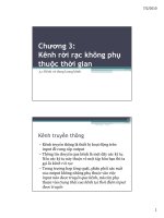 Kênh rời rạc không phụ thuộc thời gian - Phần 1 ppsx