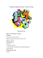 Sáng kiến kinh nghiệm môn toán lớp 1 – hai mươi – hai chục ppt