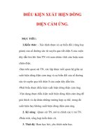 Giáo án Vật lý lớp 9 : Tên bài dạy : ĐIỀU KIỆN XUẤT HIỆN DÒNG ĐIỆN CẢM ỨNG. pdf