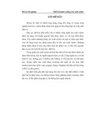 Thiết kế phân xưởng sản xuất etylen