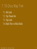 BÀI GIẢNG KIẾN TRÚC MÁY TÍNH_PHẦN 6 pot