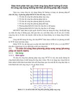 Giáo trình phân tích quy trình ứng dụng định hướng tổ chức thi công xây dựng đường ôtô theo phương pháp dây chuyền p1 pptx