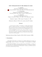 Báo cáo toán học: 