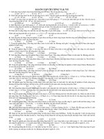 BÀI ÔN TẬP CH ƯƠNG VI & VII ppsx