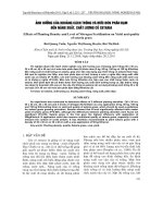 Báo cáo nông nghiệp: 