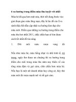 6 xu hướng trang điểm mùa thu tuyệt vời nhất ppt