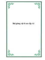 Bài giảng vật lí cao cấp A1 pot