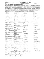 THE PROGRESS TEST No. 2 doc