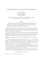 Báo cáo toán học: 