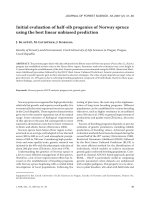 Báo cáo lâm nghiệp: 