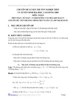 ltđh viết phương trình tiếp tuyến