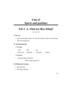 Thiết kế bài giảng tiếng anh 6 tập 2 part 5 pptx