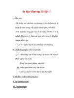 Giáo án môn Toán lớp 7 : Tên bài dạy : ôn tập chương II (tiết 1) potx