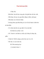 Giáo án Công Nghệ lớp 8: Thực hành quạt điện ppsx