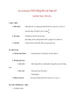 Giáo án Âm Nhạc lớp 8: ÔN TẬP BÀI HÁT: Nổi trống lên các bạn ơi pptx