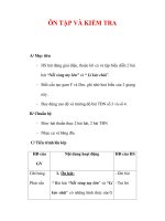 Giáo án Âm nhạc lớp 9 : Tên bài dạy :ÔN TẬP VÀ KIỂM TRA ppt