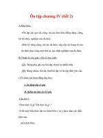 Giáo án môn Toán lớp 7 : Tên bài dạy : Ôn tập chương IV (tiết 2) potx