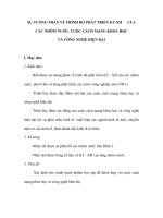 SỰ TƯƠNG PHẢN VỀ TRÌNH ĐỘ PHÁT TRIỂN KT-XH CỦA CÁC NHÓM NƯỚC. CUỘC CÁCH MẠNG KHOA HỌC VÀ CÔNG NGHỆ HIỆN ĐẠI ppsx