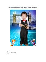 Sáng kiến kinh nghiệm môn tập bài hát lớp 1 - giáo án âm nhạc lớp 1 ppt