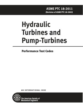 Hydraulic Turbines and Pump-Turbines Performance Test Codes ppt