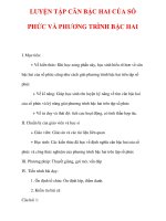 Giáo án Giải tích 12 ban tự nhiên : Tên bài dạy : LUYỆN TẬP CĂN BẬC HAI CỦA SỐ PHỨC VÀ PHƯƠNG TRÌNH BẬC HAI pot