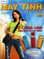 Tập chí cẩm nang máy tính - Số 43 pdf