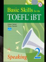 basic skills toef ibt speaking 2