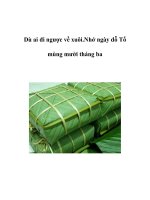 Dù ai đi ngược về xuôi ppt