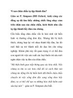 Vì sao châu chấu tụ tập thành đàn? docx