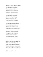 Bài Thơ Áo Trắng pptx