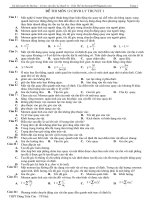Tài liệu luyện thi Đại học - Cơ học vật rắn ( Lý thuyết 1) pps