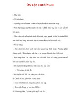 Giáo án HÌnh học 12 ban tự nhiên : Tên bài dạy : ÔN TẬP CHƯƠNG II pdf