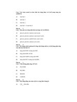 tổng hợp câu hỏi trắc nghiệm ôn tập lớp 12 hóa hữu cơ có đáp án