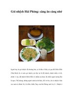 Gỏi nhệch Hải Phòng: càng ăn càng nhớ doc