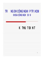 KỸ THUẬT ĐIỆN TỬ CHƯƠNG 3: HỆ TUẦN TỰ ppsx