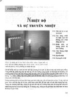 Vật lí đại cương các nguyên lí và ứng dụng - Tập 1 Cơ học và nhiệt học - Chương 11 pdf